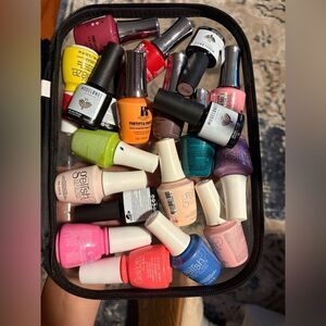 Gelish Gelaze Red Carpet Modelones Lot of Gel Nail Polish Soak Off